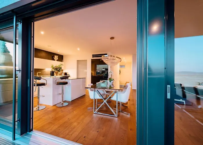 公寓 Traumblick Trifft Luxus! *