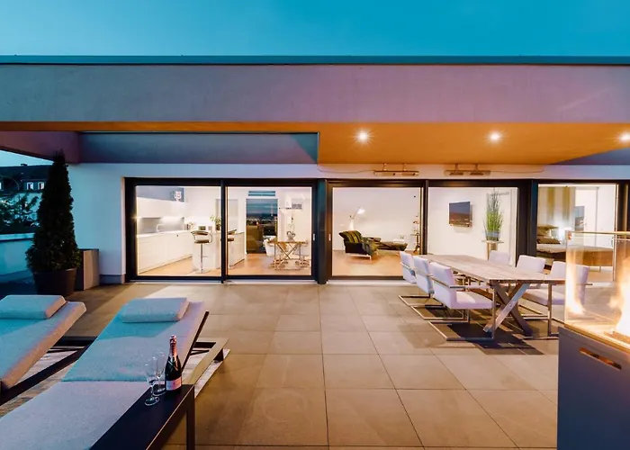 公寓 Traumblick Trifft Luxus! *